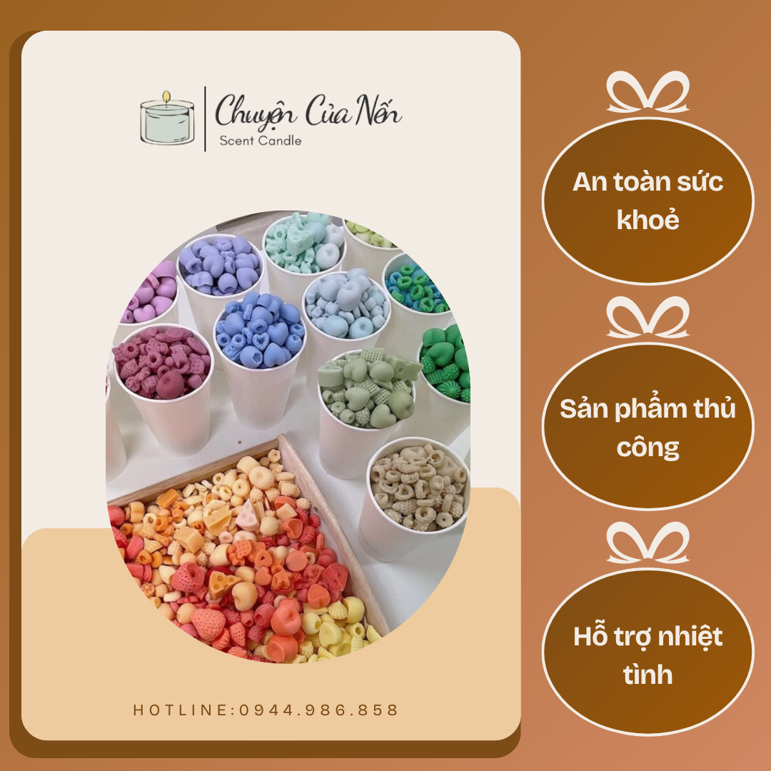 Topping Trang Trí Nến – Màu Ngẫu Nhiên