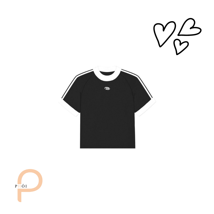 Áo Thun Form Fit Chữ B