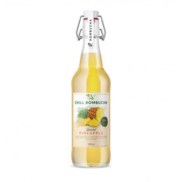 Trà Kombucha Vị Dứa