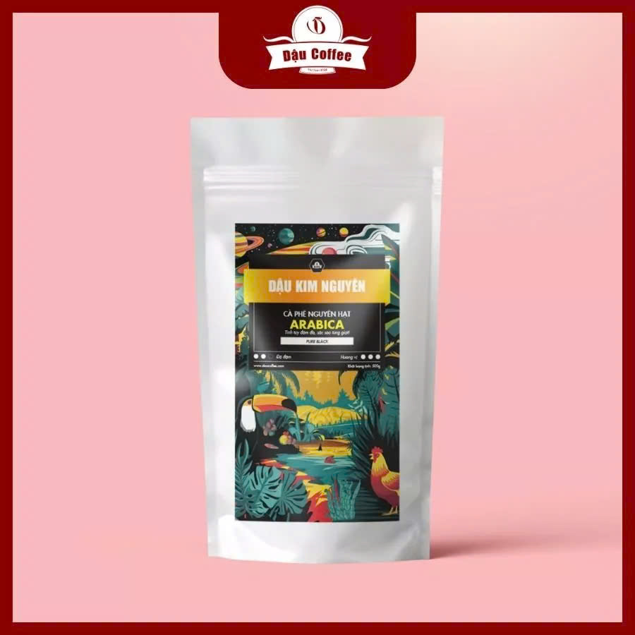 Cà Phê Nguyên Hạt Arabica - Dậu Kim Nguyên (250/500G)
