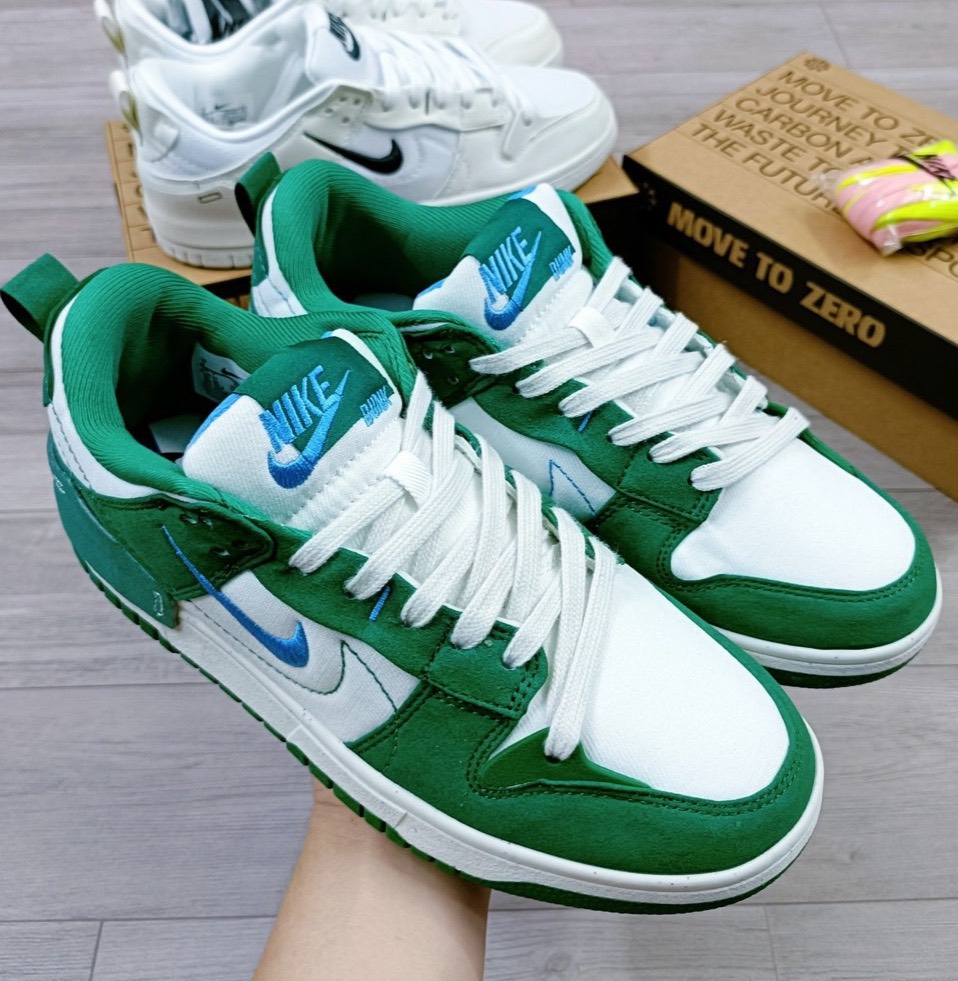 Sneaker Nude màu xanh đẳng cấp NMM11 Full bill, hộp