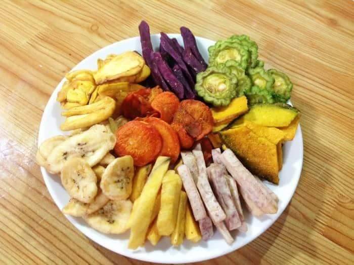 Trái cấy sấy thập cẩm