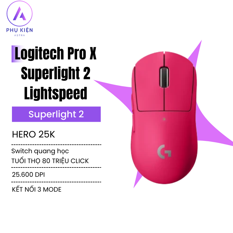 Chuột Không Dây Logitech Pro X Superlight 2