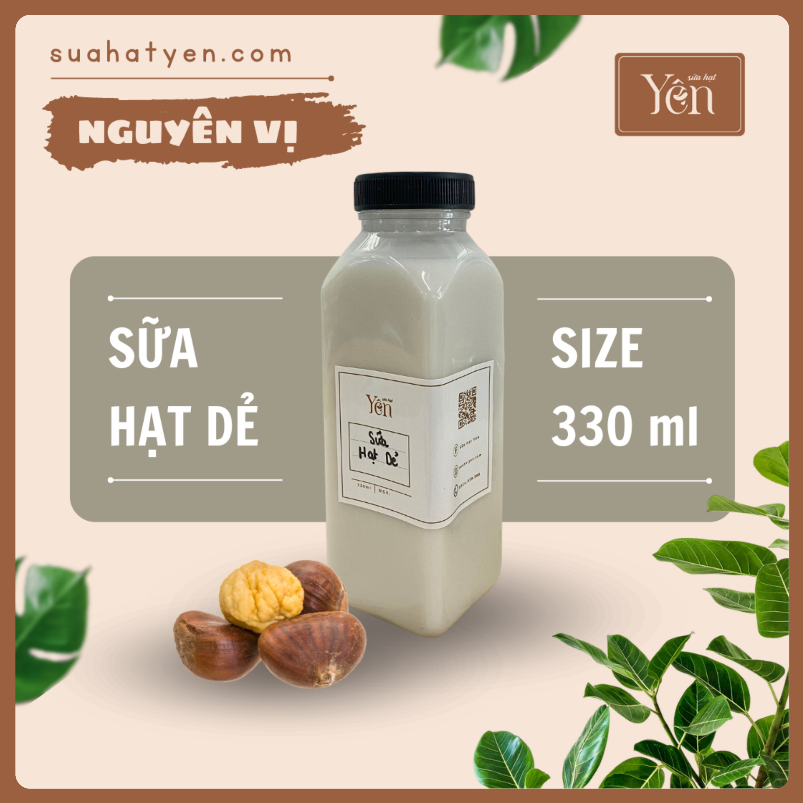 Sữa Hạt Dẻ Nguyên Vị