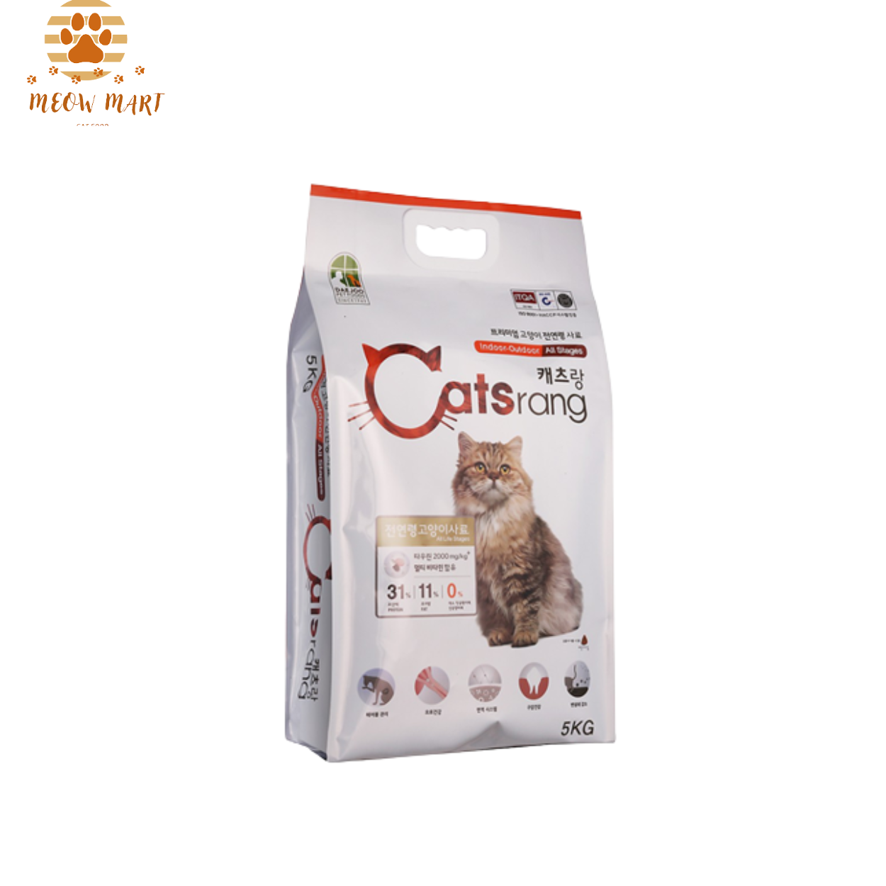 Hạt thức ăn mèo Catsrang