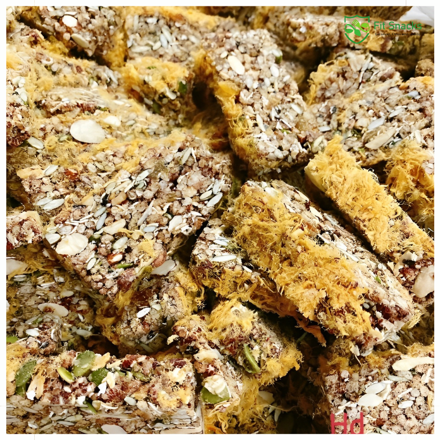 Thanh gạo lứt chà bông - 50g | Fit Snacks