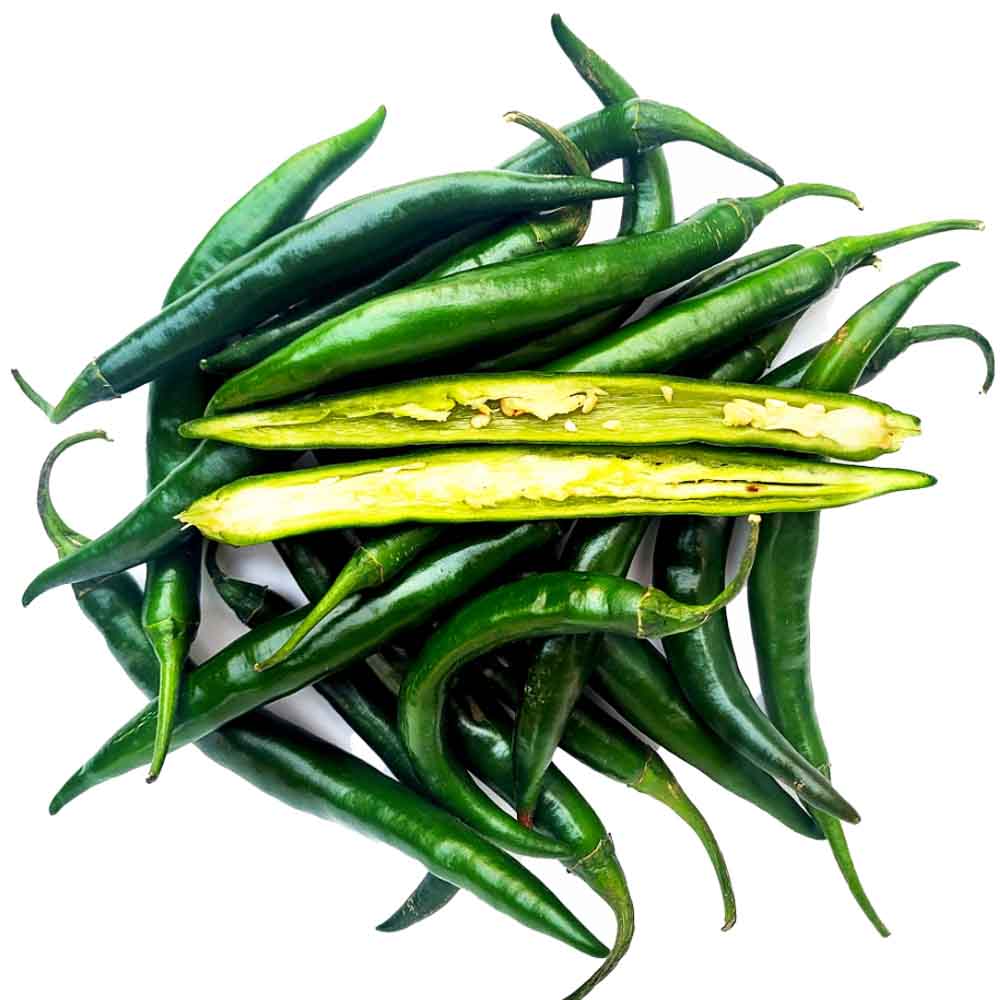 Ớt Sừng Xanh Đà Lạt Tươi Sạch – Cay Vừa, Giòn Ngọt Tự Nhiên