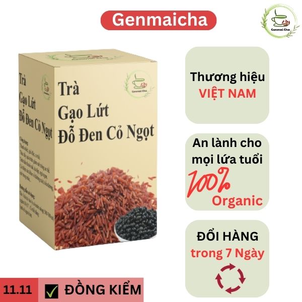 Trà gạo lứt đỗ đen cỏ ngọt
