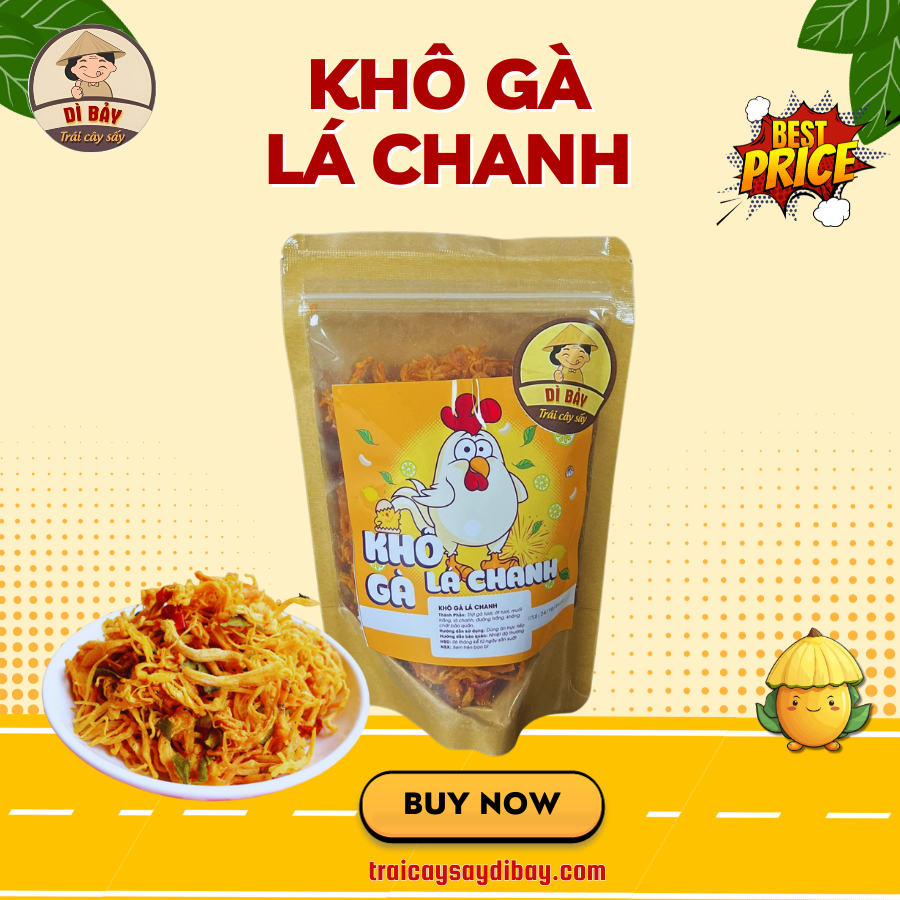 KHÔ GÀ LÁ CHANH