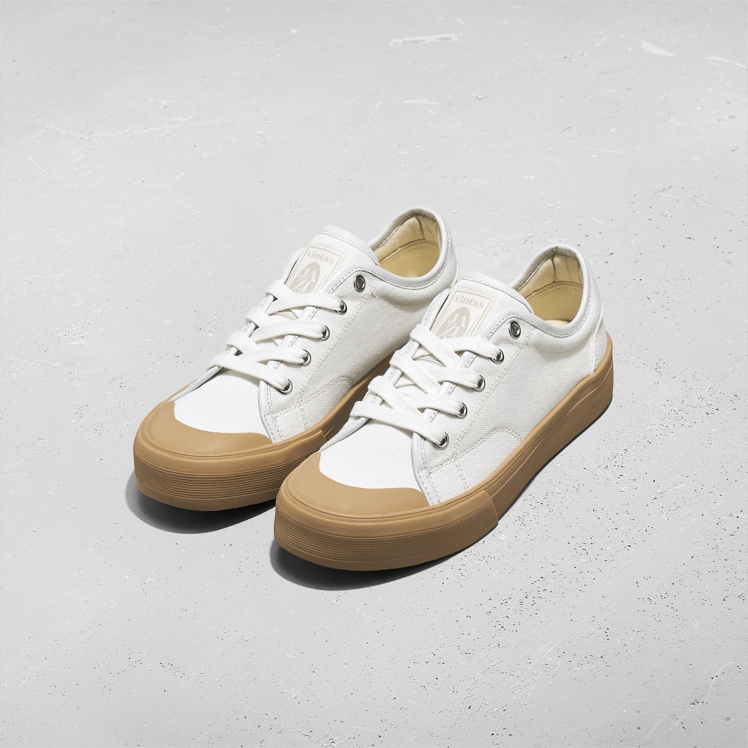 VINTAS JAZICO - LOW TOP - ROYAL WHITE