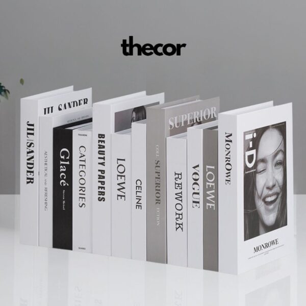 Bìa sách mô hình trang trí Minimalism