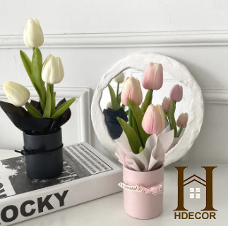 Hoa Tulip Giả Decor