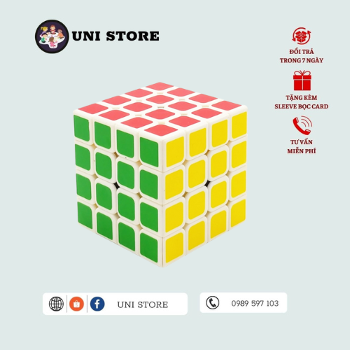 Đồ Chơi Rubik - Đồ Chơi Giáo Dục - 4x4
