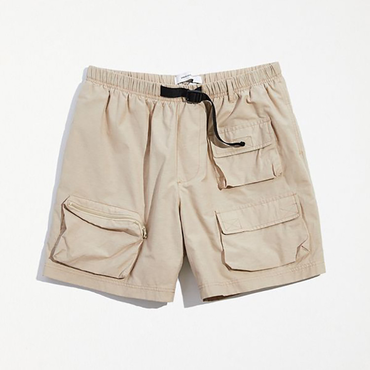 Quần short kaki màu be