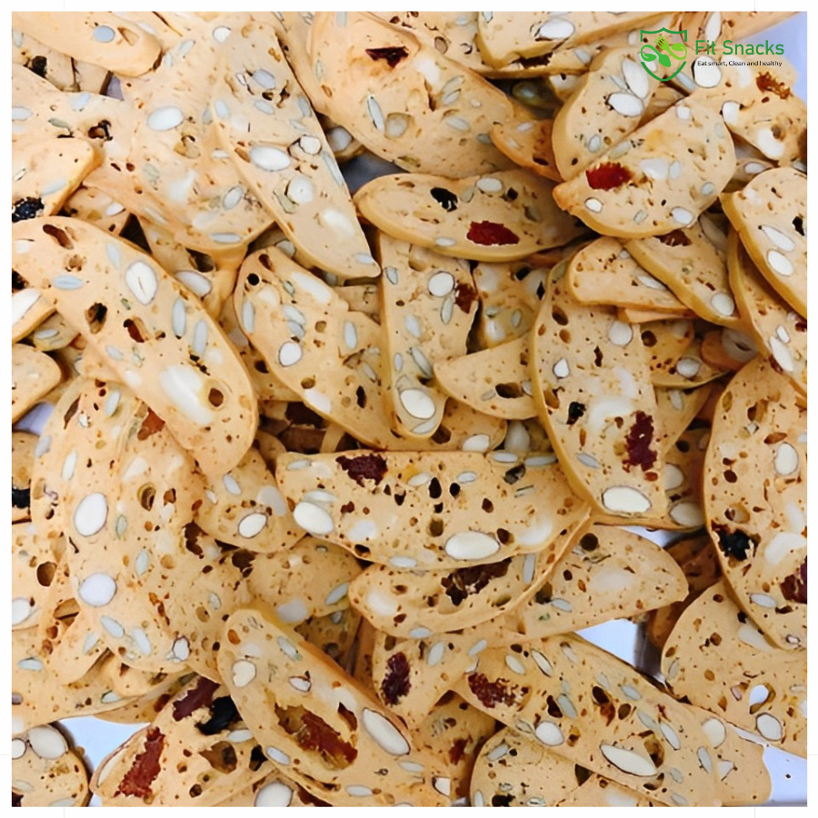 Bánh Biscotti vị vani - 100g | Fit Snacks