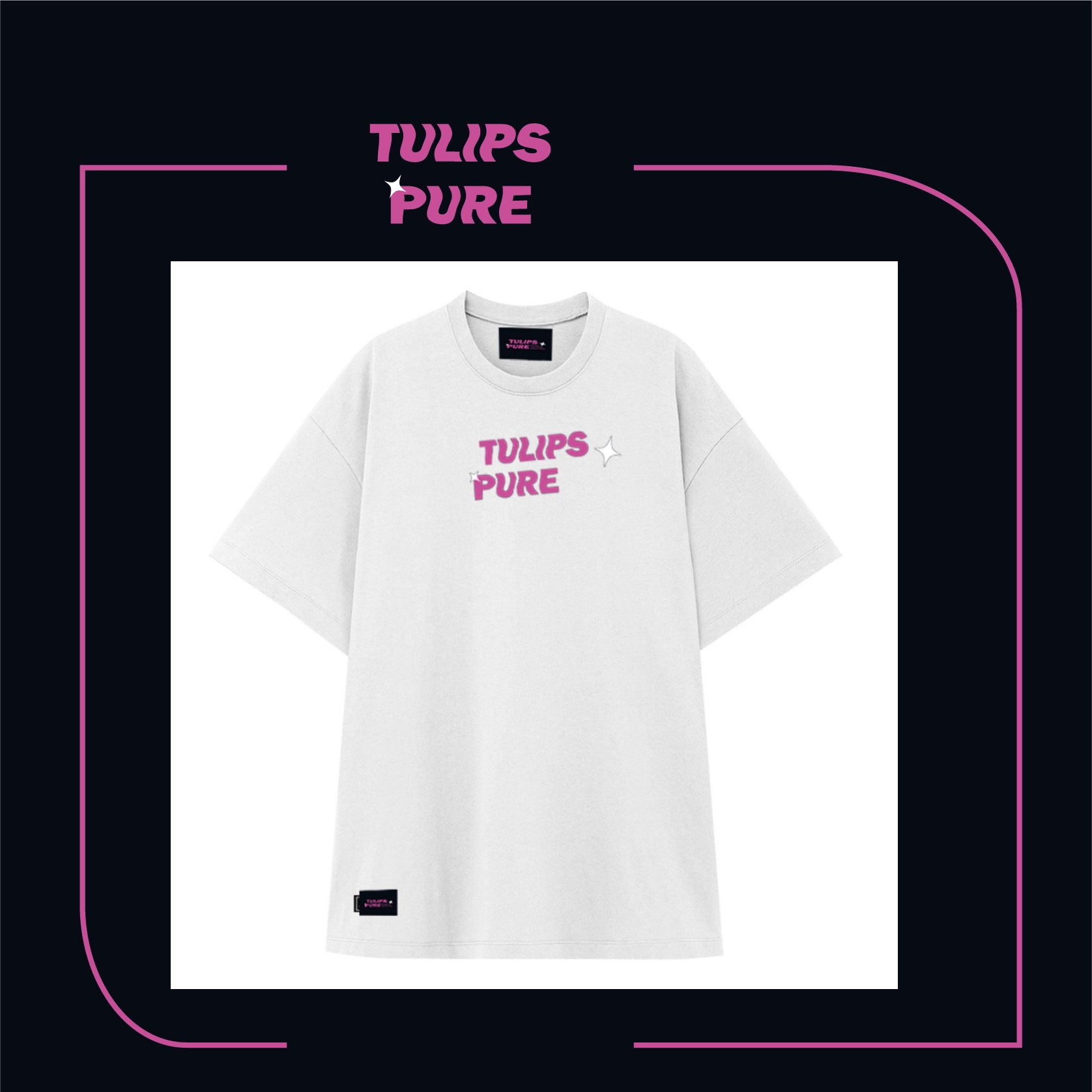 Áo Thun Logo Tulips Pure WH