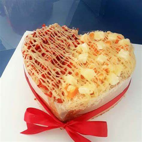 bánh bông lan tình yêu