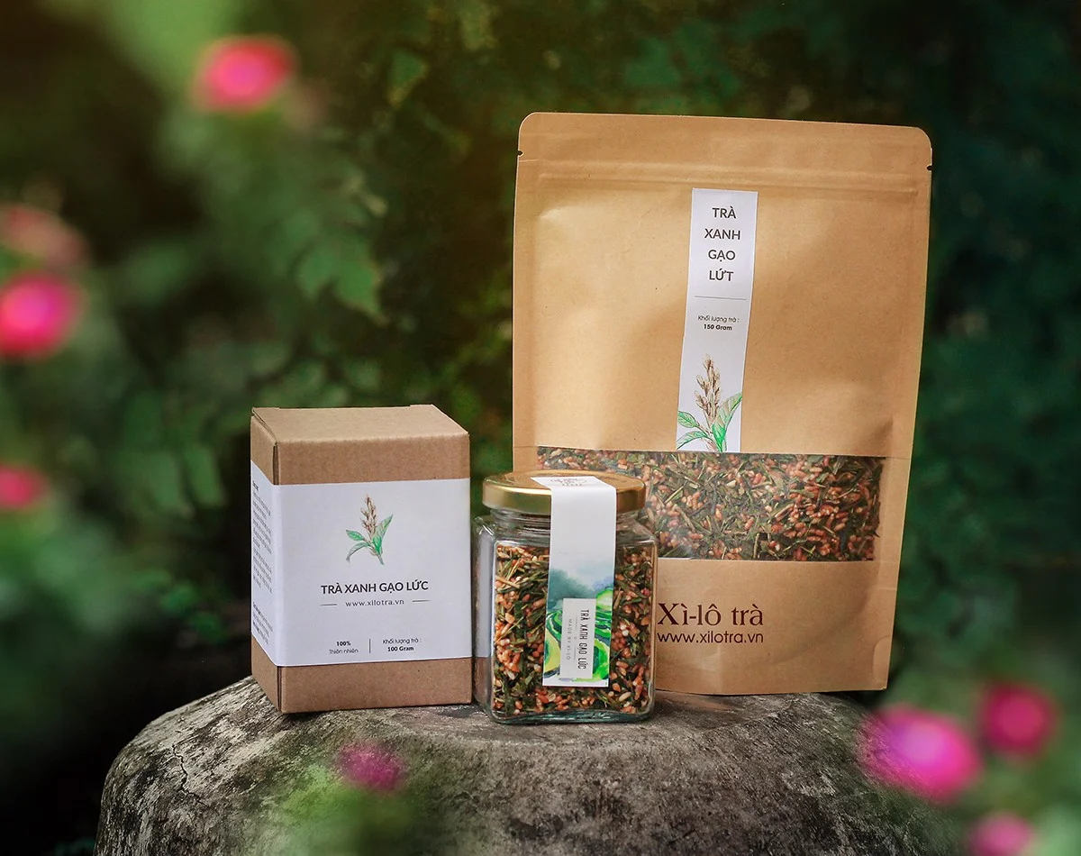 TRÀ XANH GẠO LỨT