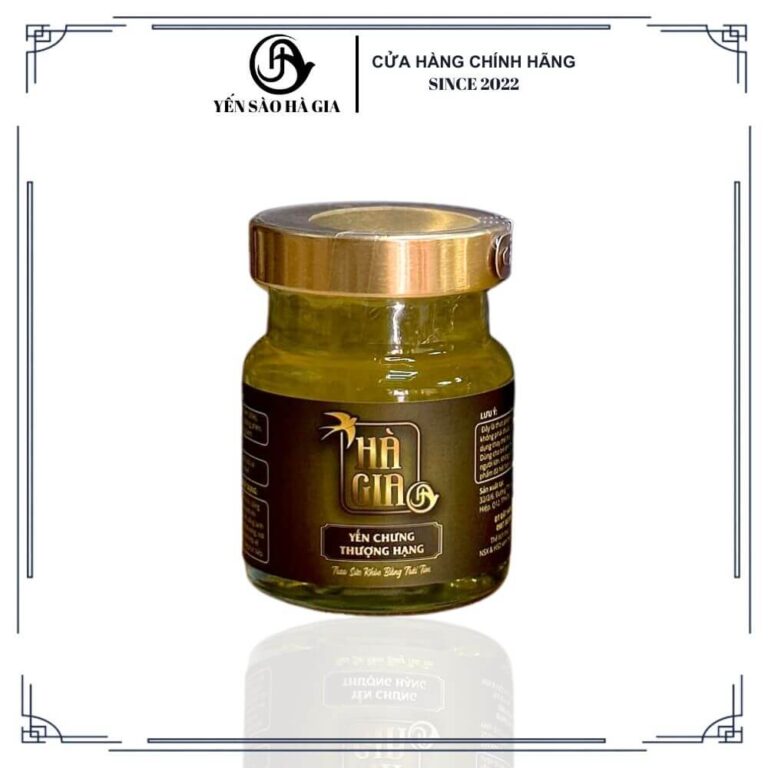 Yến chưng sẵn vị saffron