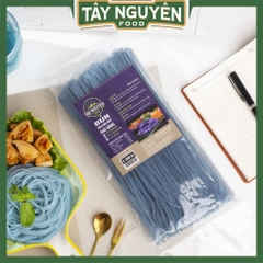 Bún hoa đậu biếc, bún khô Cao Bằng eat clean