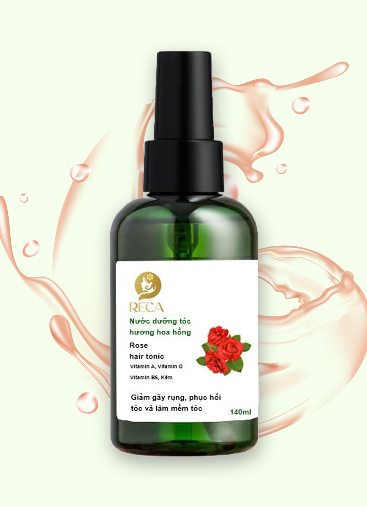 Nước dưỡng tóc Hoa hồng