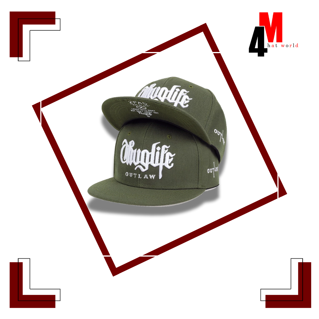 4M Mũ Snapback Thêu Chữ Phong Cách