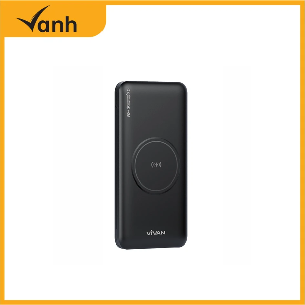 Pin sạc dự phòng không dây Vivan 10.000mAh 15W