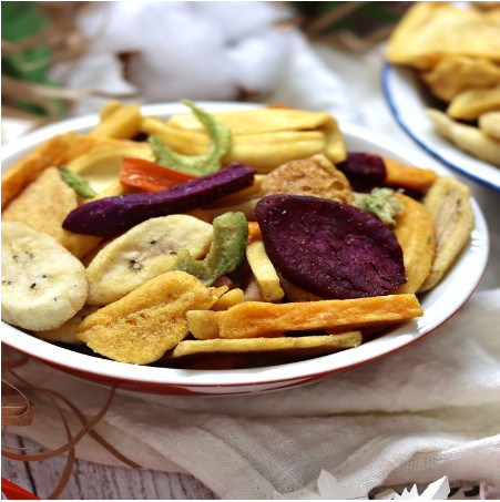 Chuối Sấy Giòn 100gr- Ohoo Dried Fruit