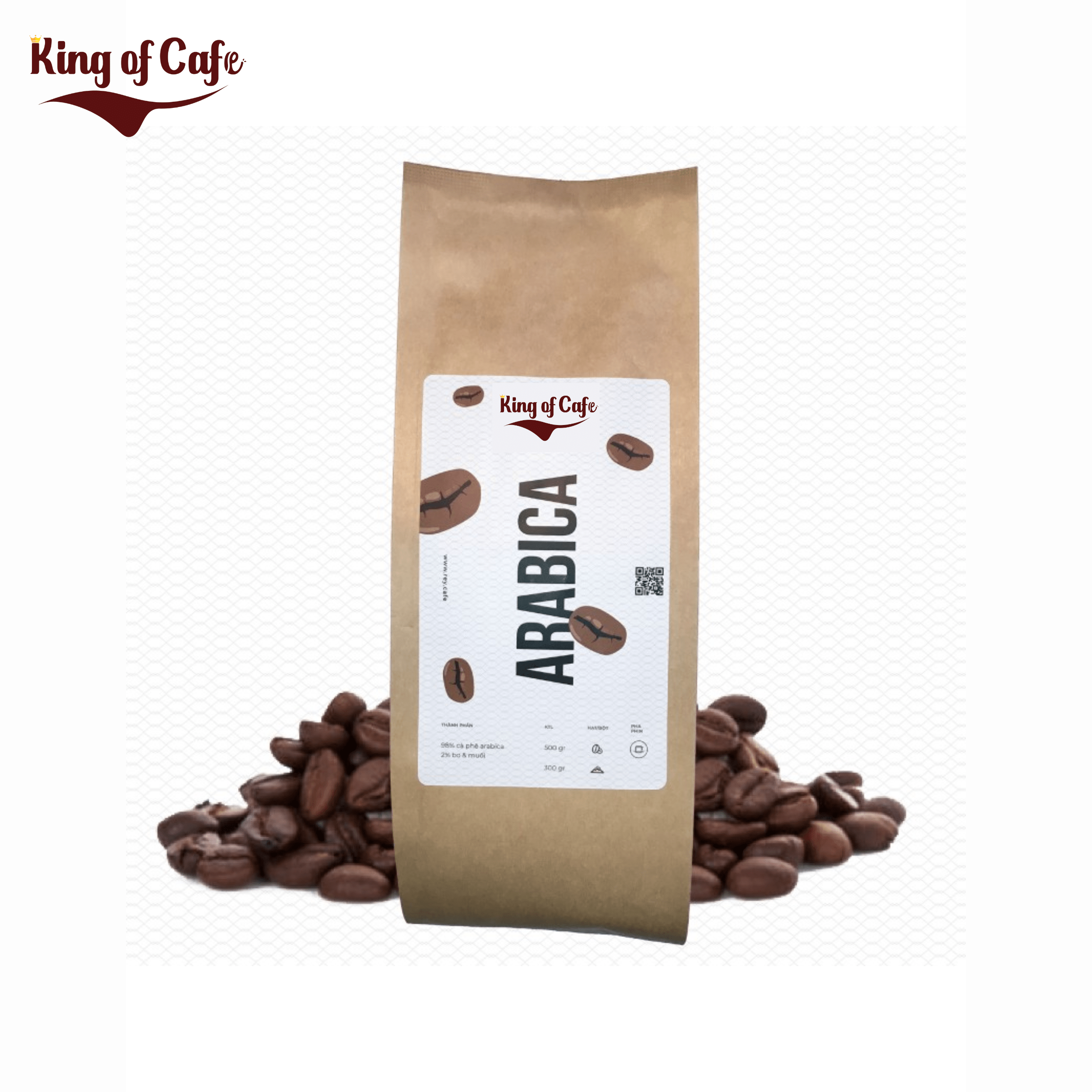 Cà phê Robusta nguyên chất King Of Cafe