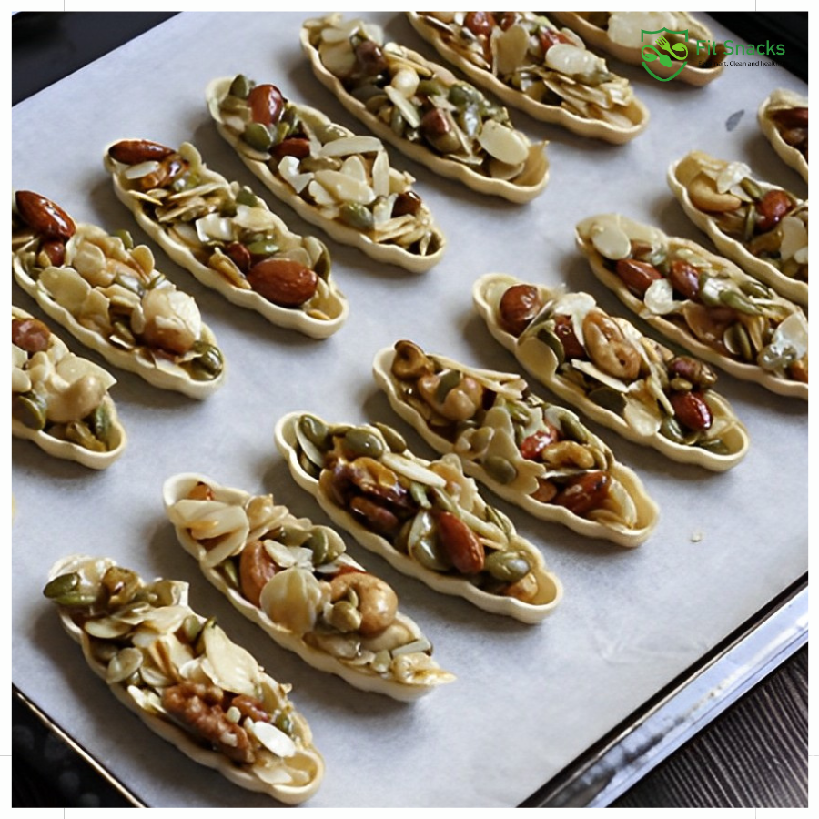 Bánh thuyền hạt dinh dưỡng - 100g | FitSnacks