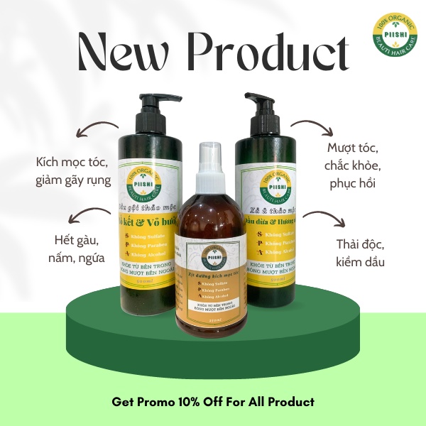 COMBO 3 CHỊ EM (Gội+Xả+Xịt) M