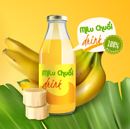 Sữa Milu Chuối