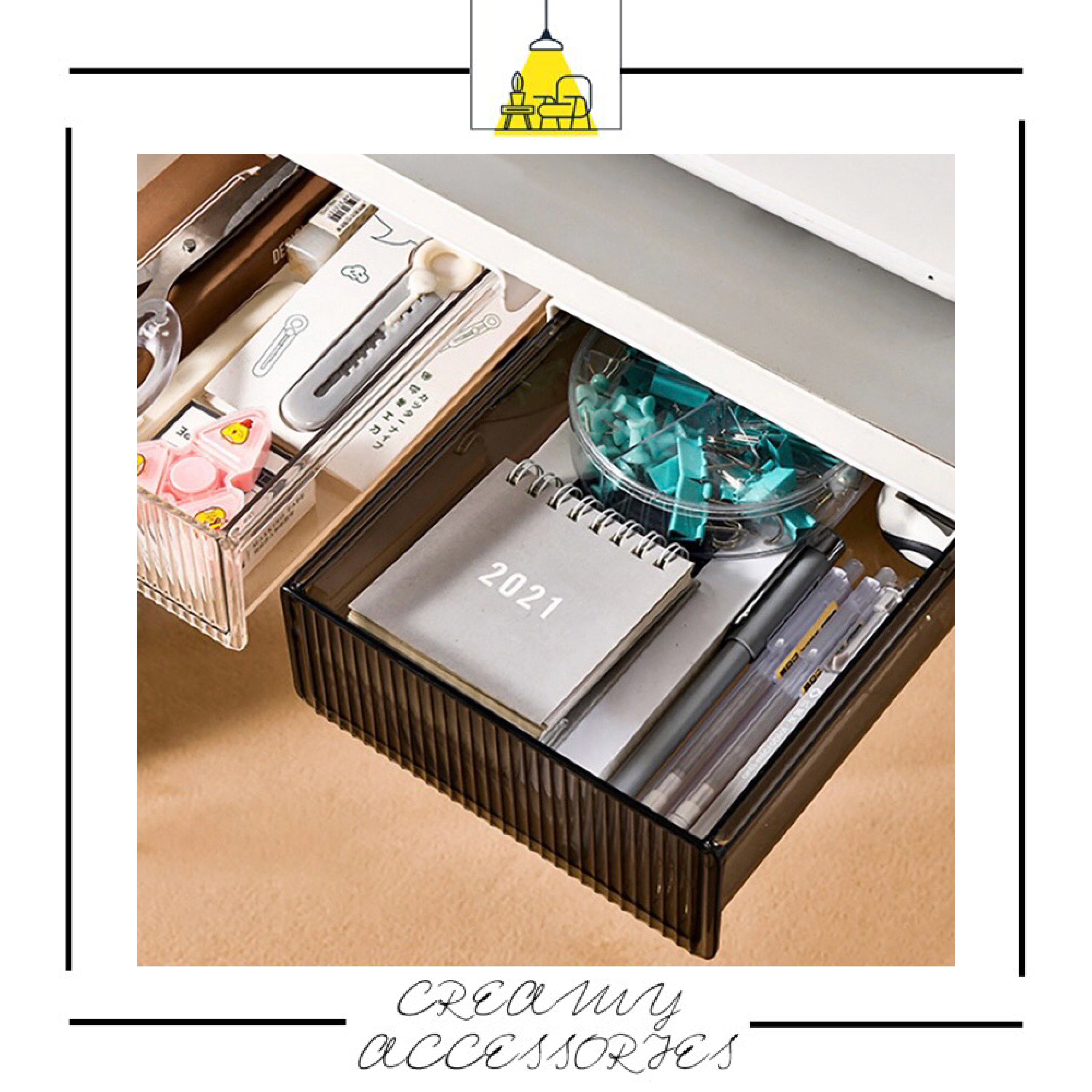 Hộp Để Dưới Bàn