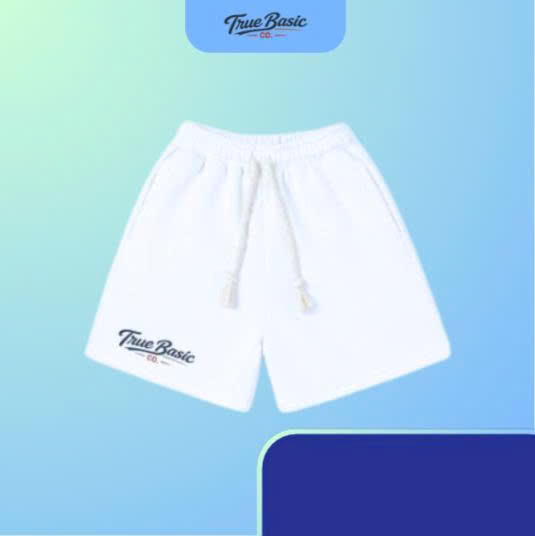Quần Short Trắng TRUE BASIC CO.