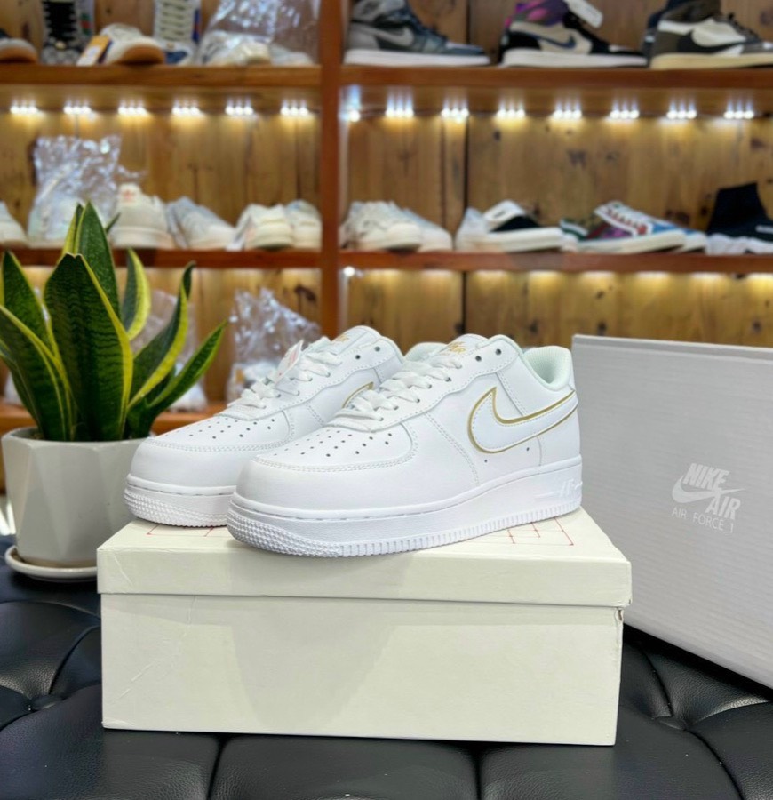 Sneaker Nude màu trắng vàng DT1 Full bill và hộp