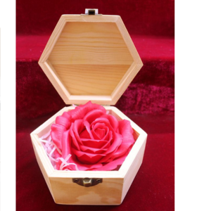 Hộp Hoa Hồng Sáp 1 Bông Hanaflower