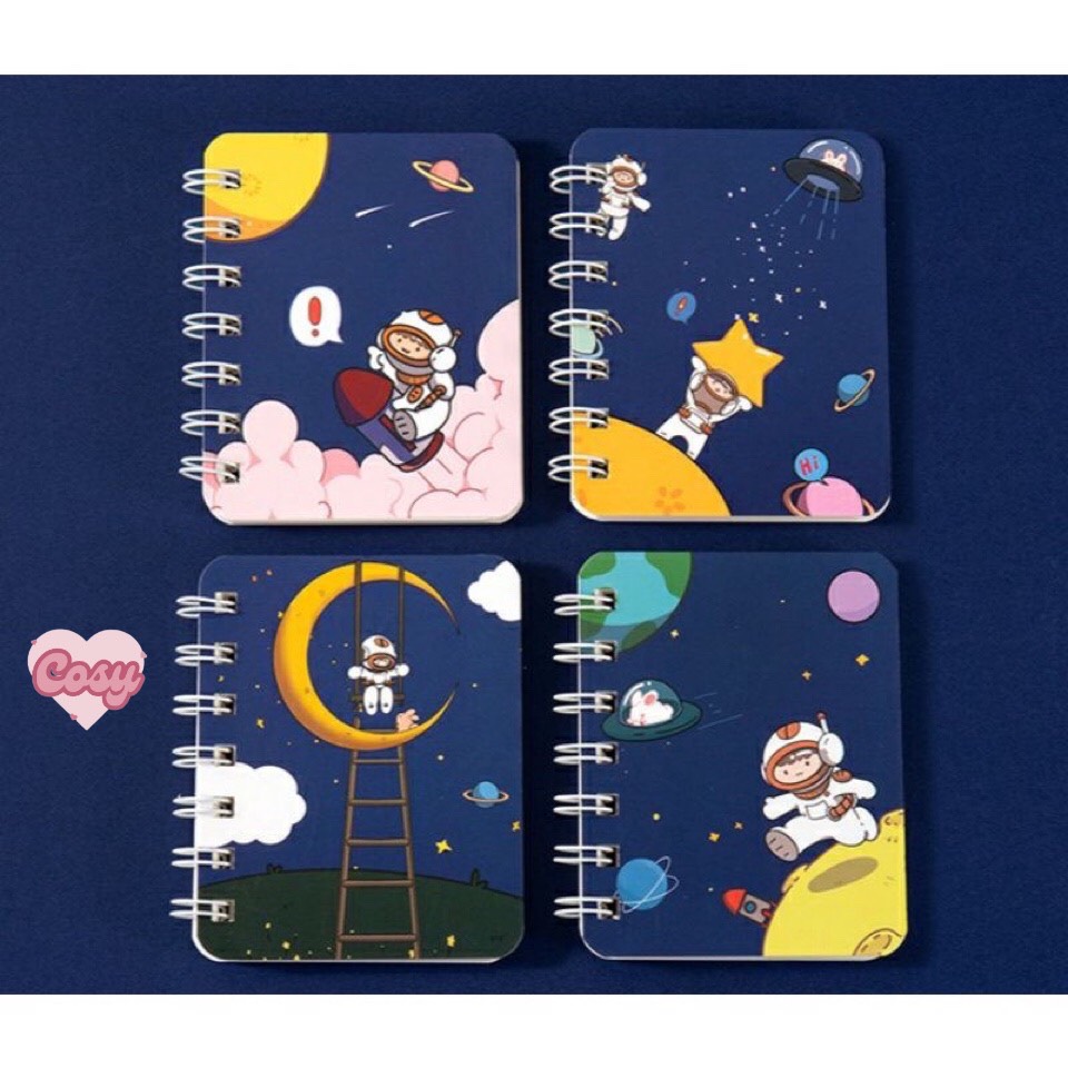 Sổ tay hoạt hình dễ thương, mẫu A1,2,3,4