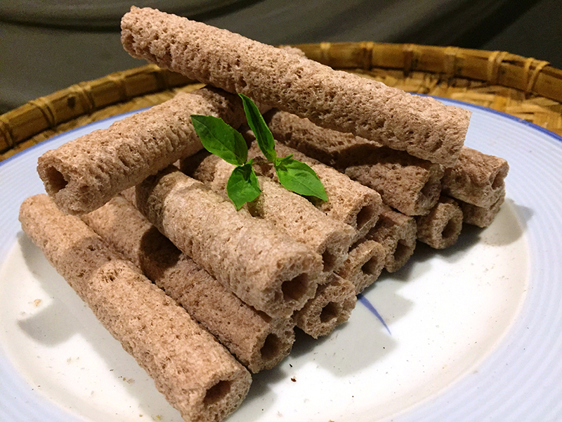 Bánh ống gạo lứt gạo lứt