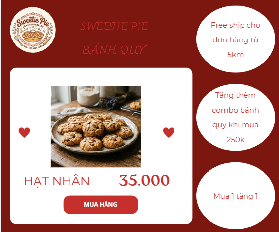 banh quy hạt nhân