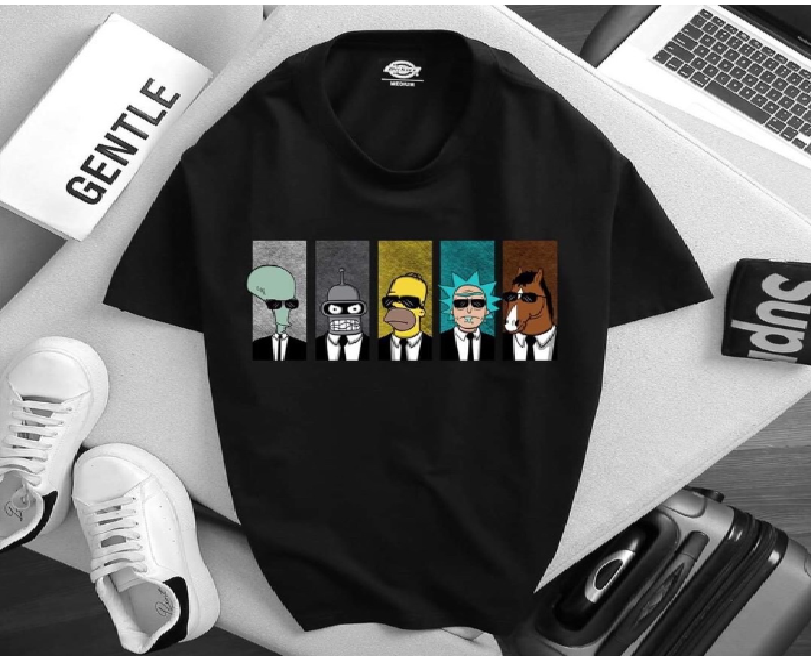 Áo Thun Nam Tay Ngắn Cổ Tròn Hình Siêu Chất FS