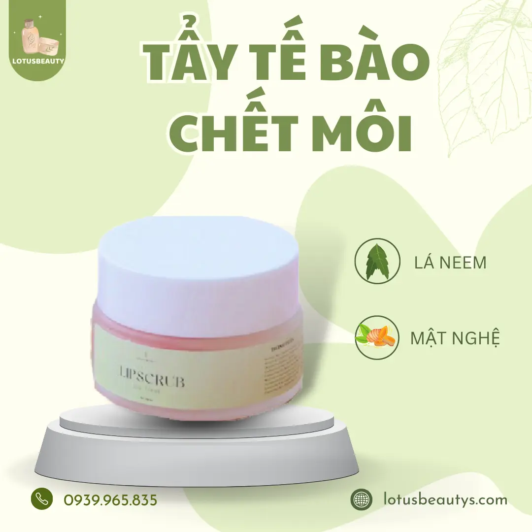 Tẩy Tế Bào Chết Của Môi