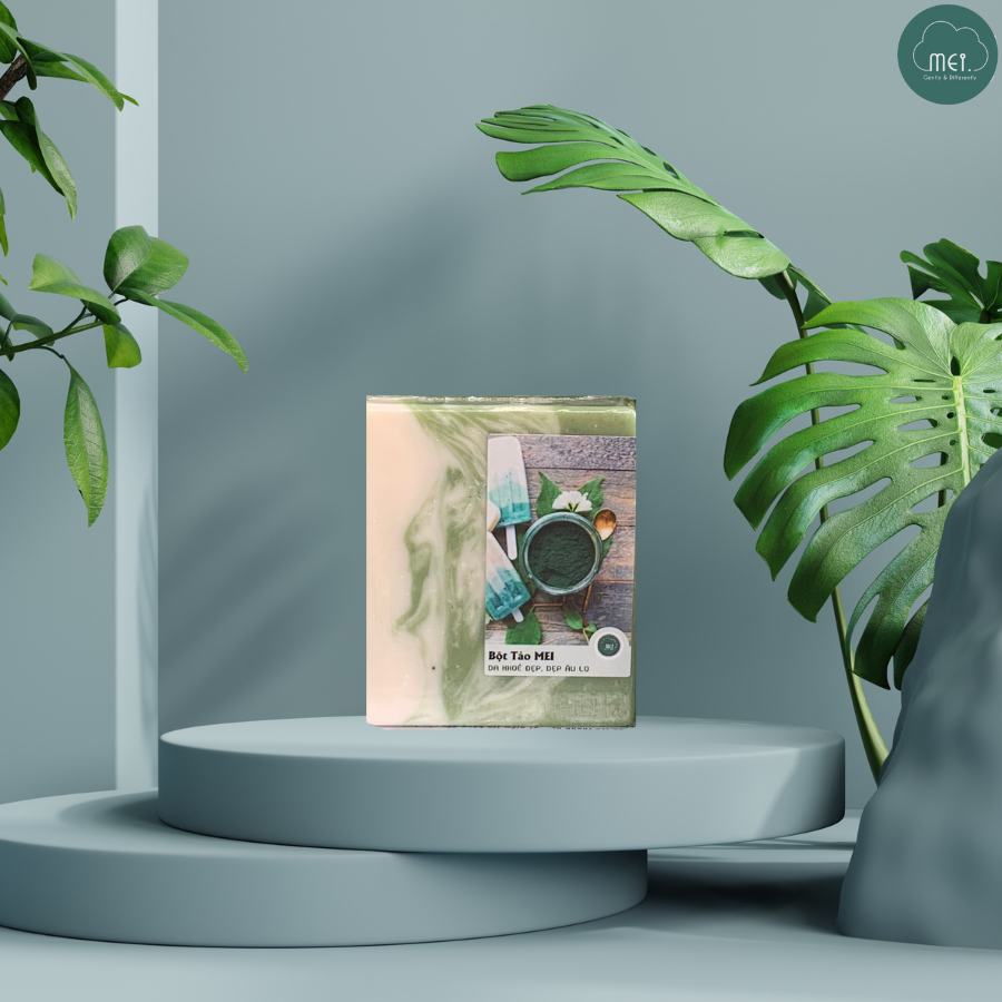 Xà phòng tảo xoắn MEI 70gr