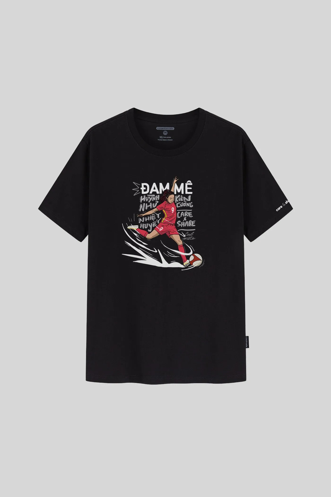 T-Shirt Care & Share Đam mê