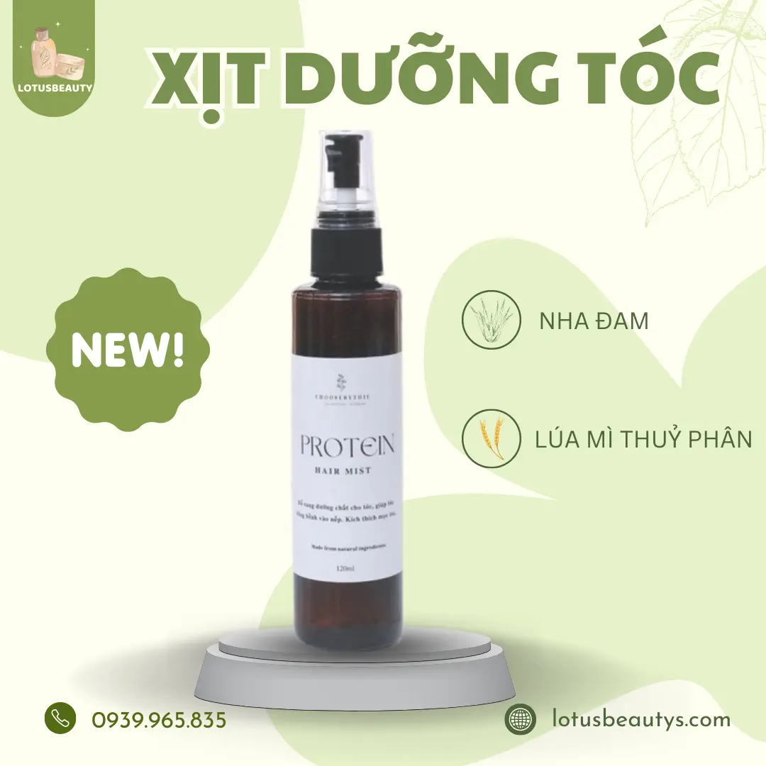 Xịt Dưỡng Tóc Lúa Mạch