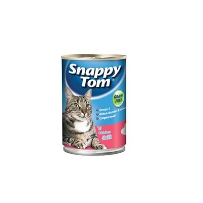 Pate lon Snappy Tom cho mèo vị gà
