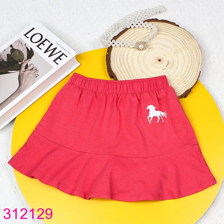 Chân Váy Cho Bé Gái Thun Đuôi Cá Xinh Xắn