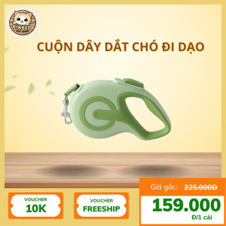 Cuộn Dây Dắt Chó Đi Dạo Thu Vào Tự Động Phụ Kiện Thú Cưng Tiện Lợi