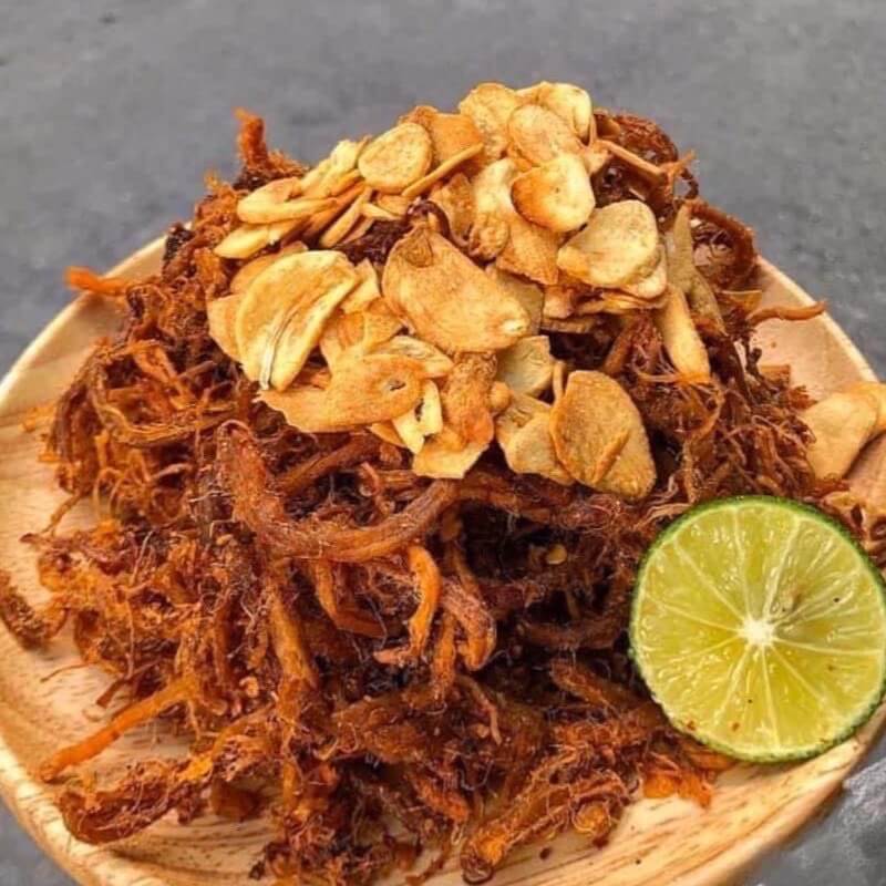 KHÔ HEO CHÁY TỎI - 500G