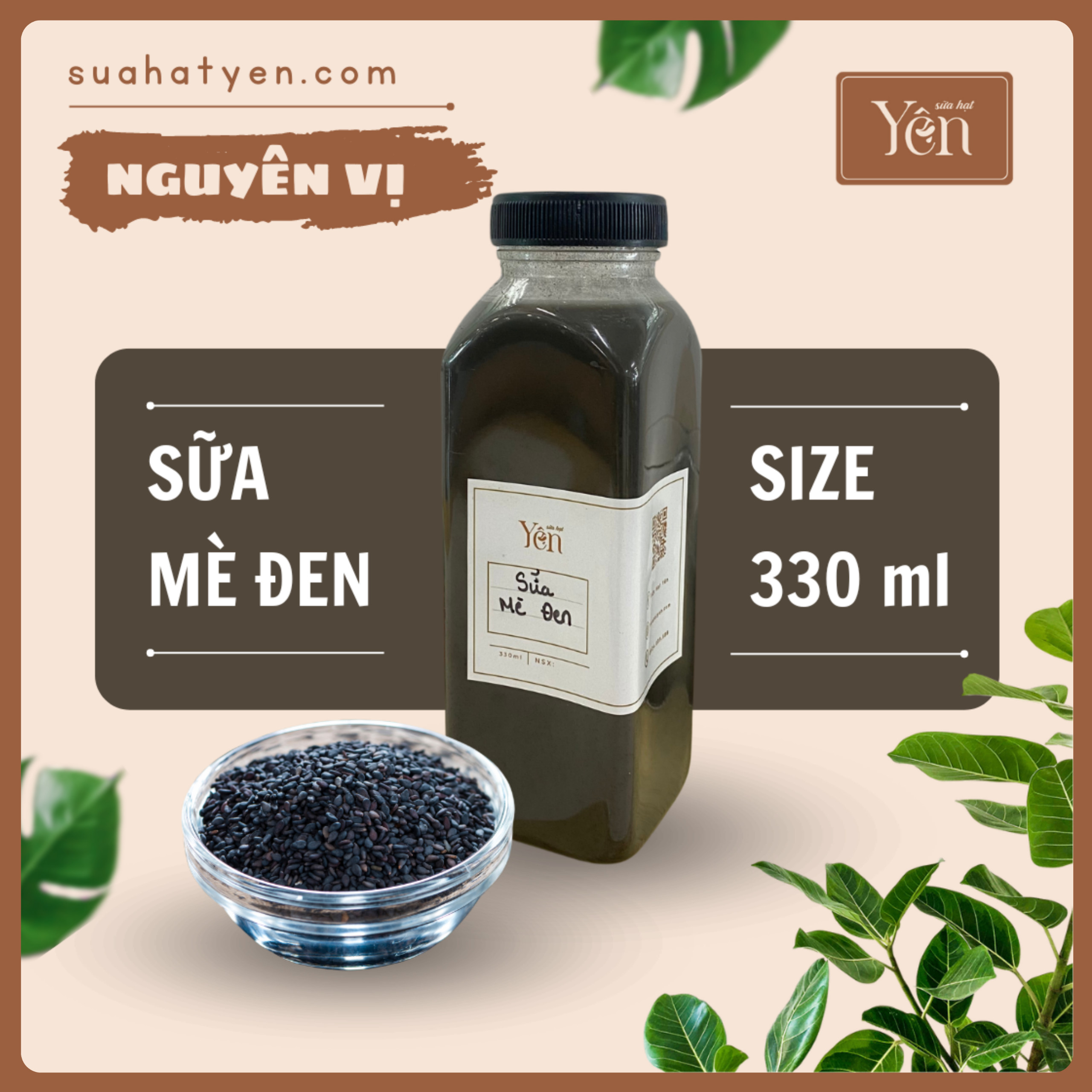 Sữa Mè Đen Nguyên Vị