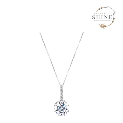 Dây chuyền bạc đá độc đáo